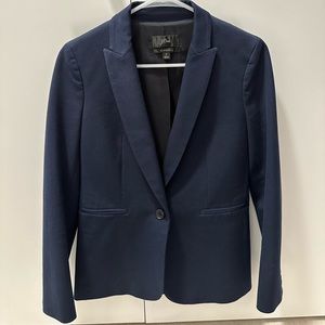 J. Crew women’s Parke blazer in bi-stretch cotton - size 2 - navy